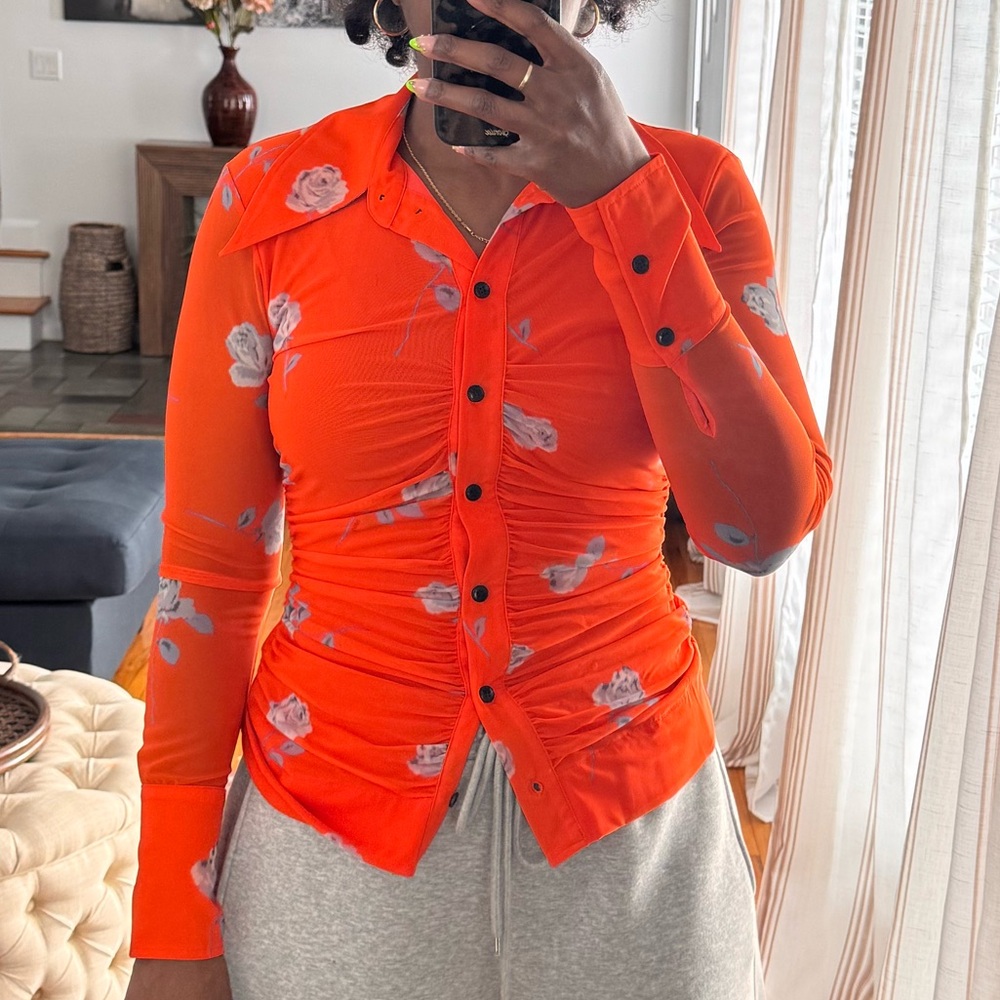 Ganni Button Shirt